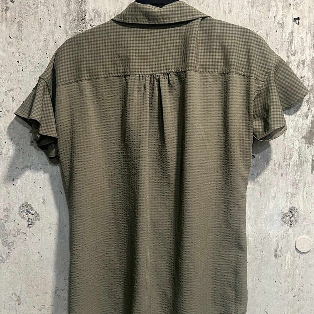 Max Studio Checkered Shirt - Picture 2 of 4